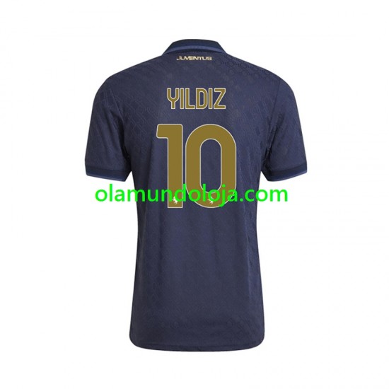 Camisola Juventus Kenan YIldIz 10 Homem Equipamento Terceiro 2024-2025 Manga Curta